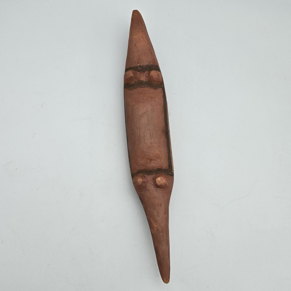 Australia Aboriginal Possum Totem Carved Painted Wood Animal Arnhem Land 13.25" - Picture 7 of 16